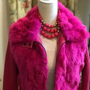 Jackets & Coats - Hot pink jacket fur 🎀 Jackets & Coats - Hot pink jacket fur 🎀